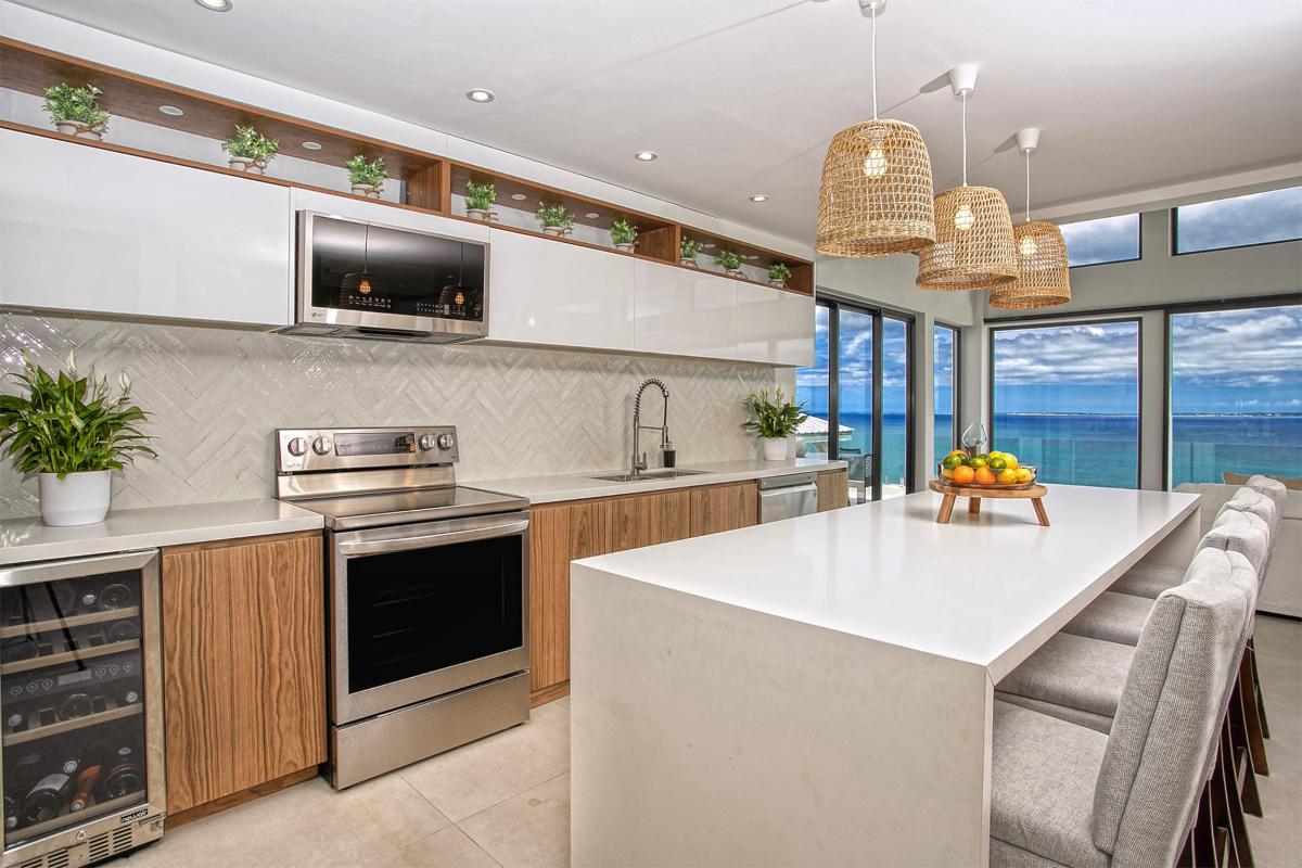A louer villa 4 chambres Terres Basses Saint Martin_ Cuisine - 13